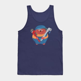 Cat plumber Tank Top